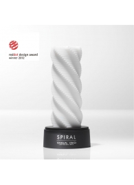 Белый 3D мастурбатор SPIRAL - Tenga - в Кирове купить с доставкой