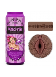 Коричневый мастурбатор-вагина Pleasure Brew Masturbator-Wild Ale в банке - Lovetoy - в Кирове купить с доставкой