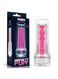Светящийся в темноте мастурбатор 8.5 Lumino Play Masturbator - Lovetoy - в Кирове купить с доставкой