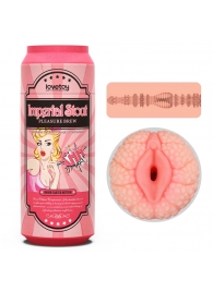 Мастурбатор-вагина Pleasure Brew Masturbator-Imperial Stout в банке - Lovetoy - в Кирове купить с доставкой
