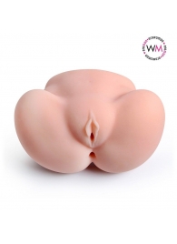 Реалистичный мастурбатор с двумя функциональными отверстиями - Erowoman-Eroman - в Кирове купить с доставкой