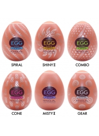 Набор из 6 мастурбаторов-яиц Tenga Egg Variety Pack V - Tenga - в Кирове купить с доставкой