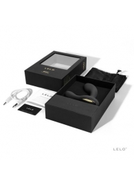 Чёрный перезаряжаемый стимулятор простаты Bruno Black - Lelo - в Кирове купить с доставкой