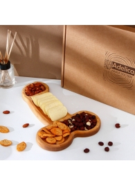 Деревянное блюдо для подачи в форме члена (32,5 х 20 х 1,7 см) - Сима-Ленд - купить с доставкой в Кирове