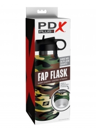 Мастурбатор в камуфляжной колбе Fap Flask - Pipedream - в Кирове купить с доставкой