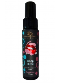 Спрей для горла Deep Throat с десенсибилизирующим эффектом и вкусом бабл-гам - 50 мл. - БиоМед - купить с доставкой в Кирове