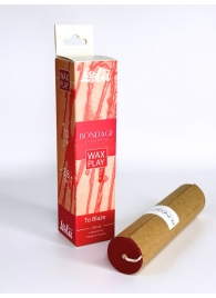 Низкотемпературная свеча для тактильной практики Wax Play To Blaze - Lola Games - купить с доставкой в Кирове