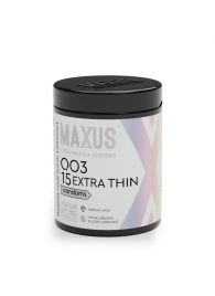 Экстремально тонкие презервативы MAXUS 003 Extra Thin - 15 шт. - Maxus - купить с доставкой в Кирове