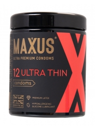 Ультратонкие презервативы MAXUS Ultra Thin - 12 шт. - Maxus - купить с доставкой в Кирове