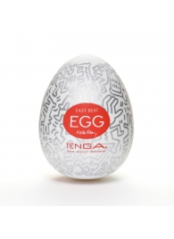 Мастурбатор-яйцо Keith Haring EGG PARTY - Tenga - в Кирове купить с доставкой