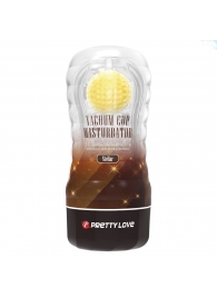 Прозрачный текстурированный мастурбатор Vacuum Cup Masturbator Stellar - Baile - в Кирове купить с доставкой