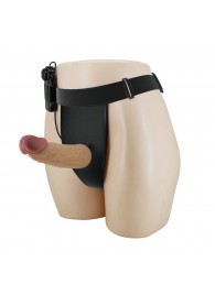 Полый вибрострапон на регулируемых трусиках Draven - 17,5 см. - Baile - купить с доставкой в Кирове