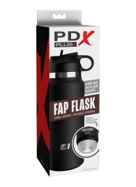 Черный мастурбатор в виде бутылки Fap Flask - Pipedream - в Кирове купить с доставкой