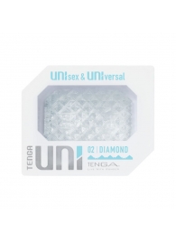 Прозрачный мастурбатор-стимулятор Tenga Uni Diamond - Tenga - в Кирове купить с доставкой