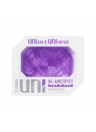 Фиолетовый мастурбатор-стимулятор Tenga Uni Amethyst - Tenga - в Кирове купить с доставкой