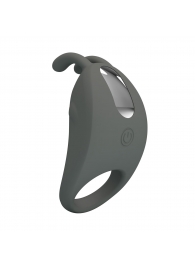 Серое эрекционное кольцо с вибрацией Master Ring - Baile - в Кирове купить с доставкой