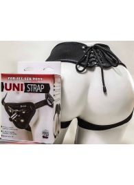 Универсальные трусики Harness UNI strap с корсетом - LOVETOY (А-Полимер) - купить с доставкой в Кирове