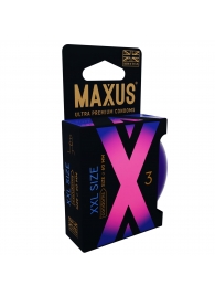 Презервативы Maxus XXL увеличенного размера - 3 шт. - Maxus - купить с доставкой в Кирове
