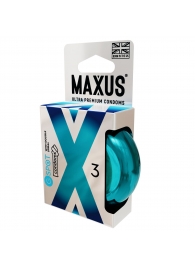 Презервативы Maxus G spot с двойной спиралью - 3 шт. - Maxus - купить с доставкой в Кирове