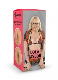 Двусторонний мастурбатор Lola Taylor - 22 см. - ФлешНаш - в Кирове купить с доставкой
