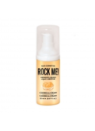 Жидкий вибратор Nuei Rock Me! с ароматом печенья и сливок - 20 мл. - Nuei cosmetics - купить с доставкой в Кирове