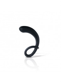 Черный массажер простаты Curving Curt - 13 см. - MyStim - купить с доставкой в Кирове