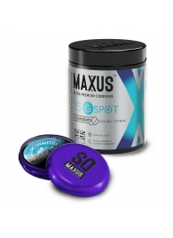 Гладкие презервативы Maxus G spot с двойной спиралью - 15 шт. - Maxus - купить с доставкой в Кирове