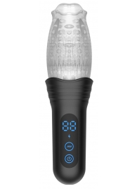 Автоматический мастурбатор Oral Sex Masturbator с функциями ротации, вибрации и фрикций - Secwell - в Кирове купить с доставкой