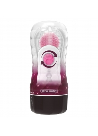 Прозрачный текстурированный мастурбатор Vacuum Cup Masturbator Black Hole - Baile - в Кирове купить с доставкой