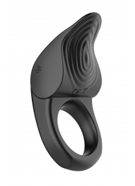 Черное эрекционное виброкольцо Vibro Lust Ring - MALESATION - в Кирове купить с доставкой