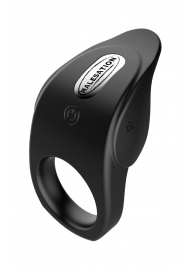 Черное эрекционное виброкольцо Vibro Lust Ring - MALESATION - в Кирове купить с доставкой