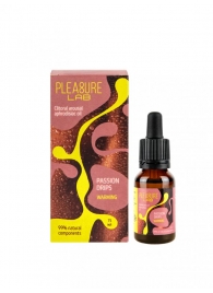 Капли с согревающим эффектом Passion Drips Warming - 15 мл. - Pleasure Lab - купить с доставкой в Кирове