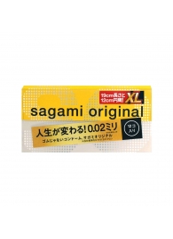 Презервативы увеличенного размера Sagami Original 0.02 XL-size - 12 шт. - Sagami - купить с доставкой в Кирове