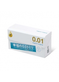 Увлажнённые презервативы Sagami Original 0.01 Extra Lub - 12 шт. - Sagami - купить с доставкой в Кирове