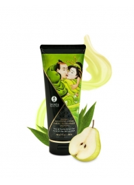 Массажный крем для тела с ароматом груши и зелёного чая Pear   Exotic Green Tea - 200 мл. - Shunga - купить с доставкой в Кирове