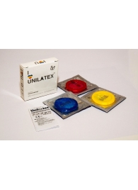 Разноцветные ароматизированные презервативы Unilatex Multifruits - 3 шт. - Unilatex - купить с доставкой в Кирове