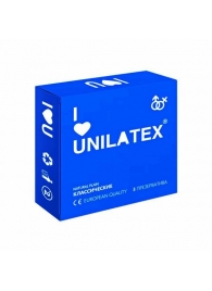 Классические презервативы Unilatex Natural Plain - 3 шт. - Unilatex - купить с доставкой в Кирове