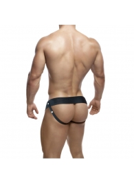 Телесный фаллопротез на черных эластичных ремнях 7 Inch Hollow Strap On - 17 см. - Blush Novelties - купить с доставкой в Кирове