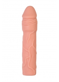 Телесная удлиняющая насадка с подхватом - 19 см. - ToyFa - в Кирове купить с доставкой