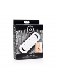Комплект из 6 прозрачных эрекционных колец Ring Master Custom Ball Stretcher Kit - XR Brands - в Кирове купить с доставкой