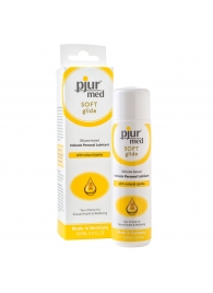 Силиконовый лубрикант с жожоба pjur MED Soft glide - 100 мл. - Pjur - купить с доставкой в Кирове