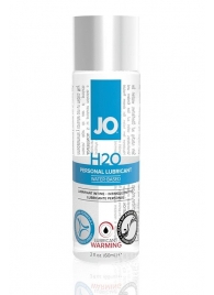 Возбуждающий лубрикант на водной основе JO Personal Lubricant H2O Warming - 60 мл. - System JO - купить с доставкой в Кирове