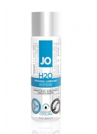 Охлаждающий лубрикант на водной основе JO Personal Lubricant H2O COOLING - 60 мл. - System JO - купить с доставкой в Кирове