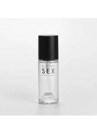Съедобное cогревающее массажное масло Slow Sex - 50 мл. - Bijoux Indiscrets - купить с доставкой в Кирове