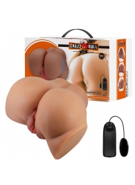 Карамельный мастурбатор-полуторс Emilia с вибрацией - Baile - в Кирове купить с доставкой