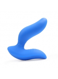 Синий вибромассажер простаты 3,5’’ Curve P-spot Massager - 12 см. - Erokay - в Кирове купить с доставкой