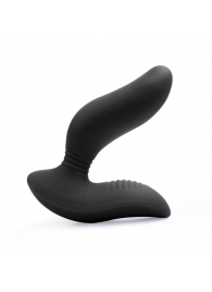Черный вибромассажер простаты 3,5’’ Curve P-spot Massager - 12 см. - Erokay - в Кирове купить с доставкой