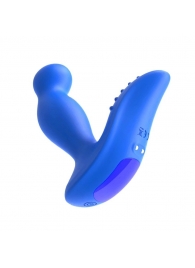 Синий вибромассажер простаты 3,5’’ P-spot Massager - 12,5 см. - Erokay - в Кирове купить с доставкой