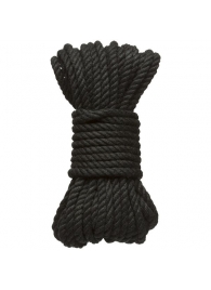 Черная верёвка для связывания и фиксации Bind Tie - 9,14 м. - Doc Johnson - купить с доставкой в Кирове
