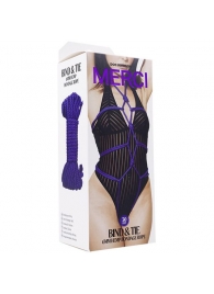 Фиолетовая верёвка для связывания и фиксации Bind Tie - 9,14 м. - Doc Johnson - купить с доставкой в Кирове